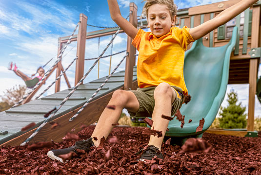 20mm Coloured Rubber Chippings